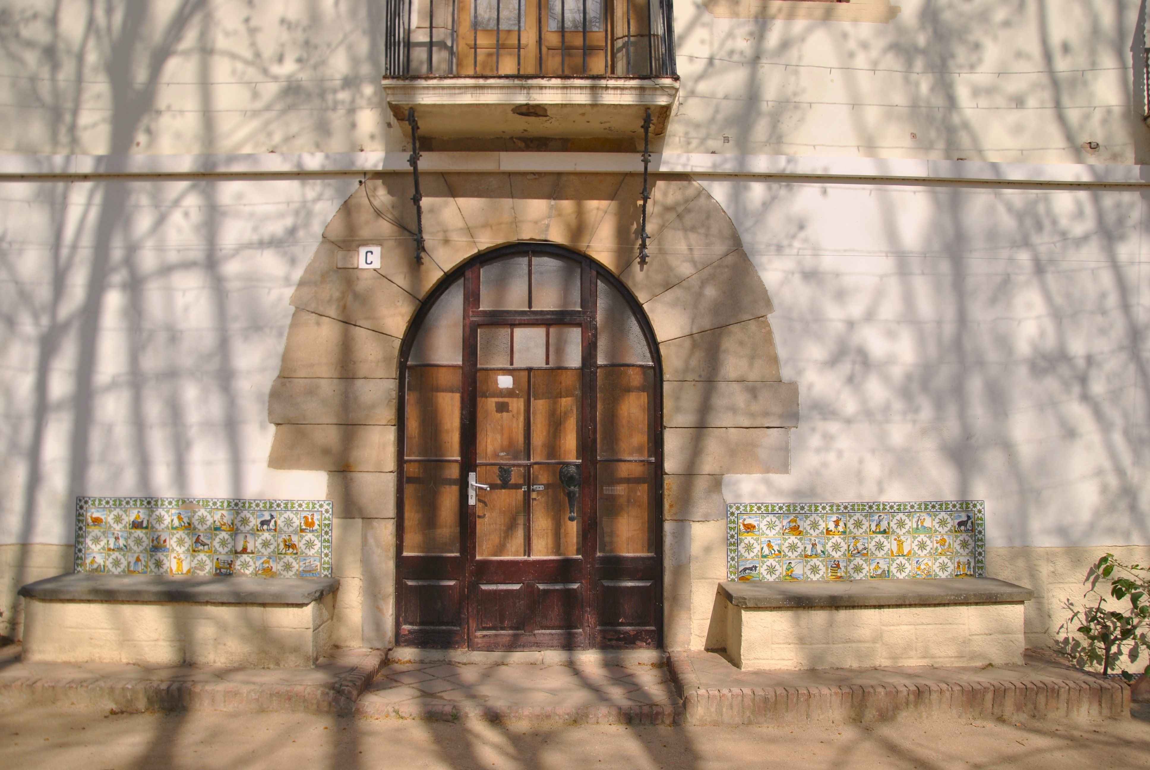 Porta d'entrada Masia Carrancà