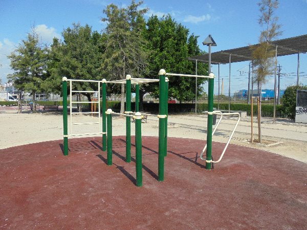 Imatge pels mitjans: Parc de Calistènia